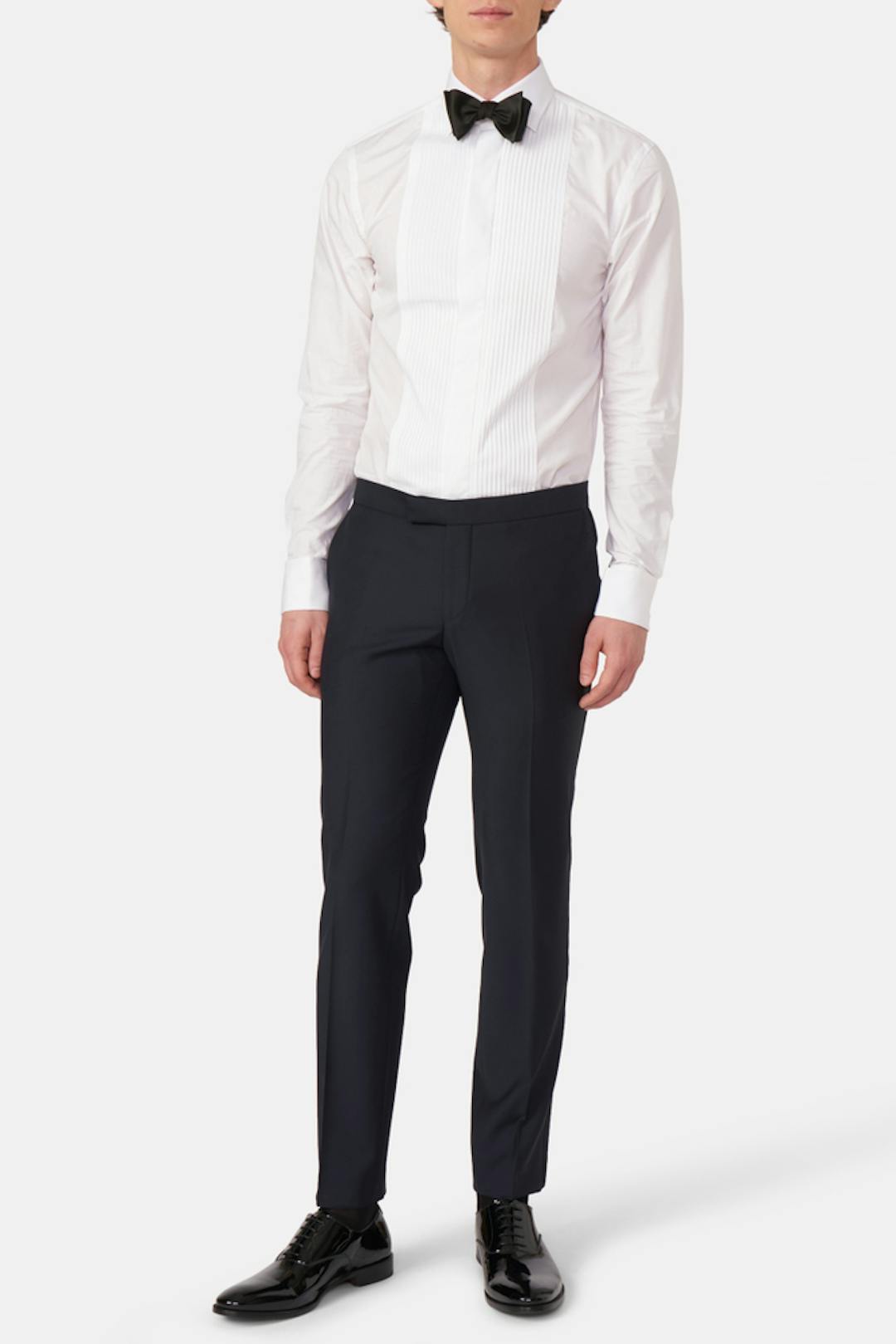 Slim Fit Microstructure Smokingbukser