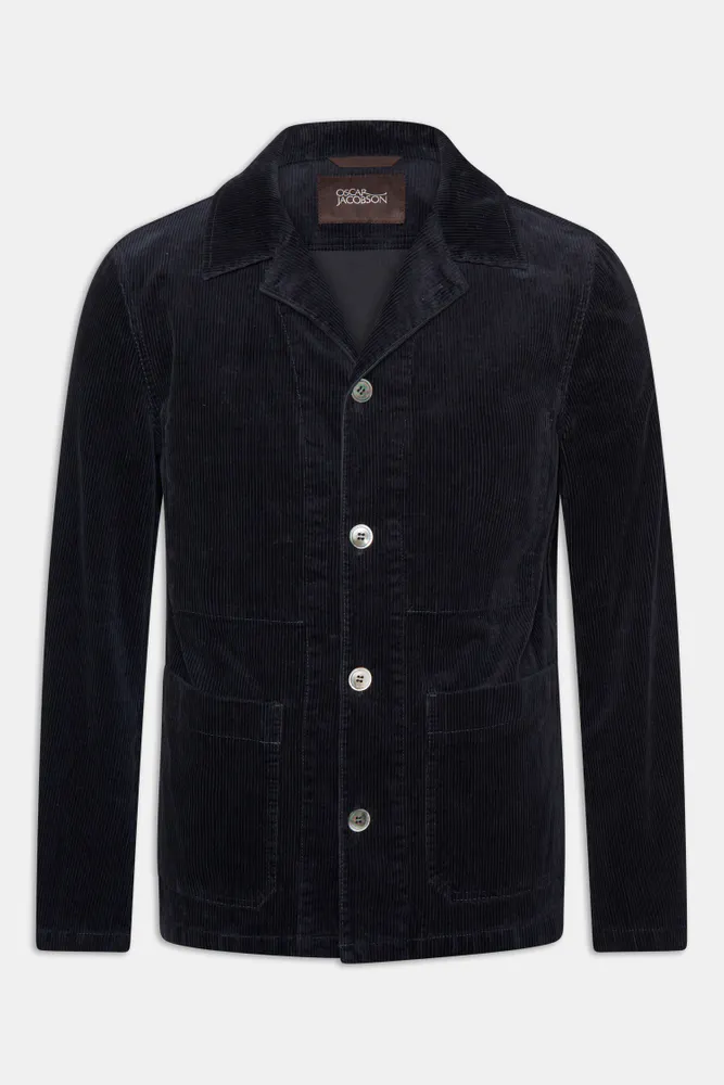 Regular Fit Overshirt Kordfløyel