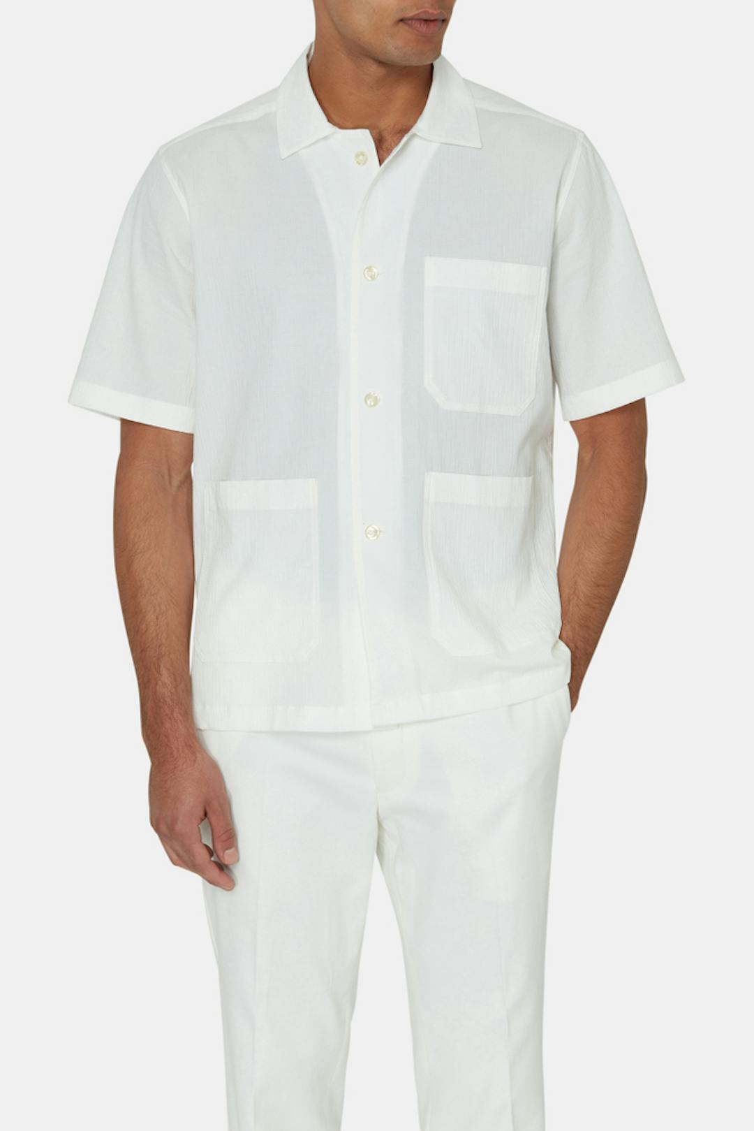 Hanks Seersucker Skjorte