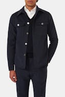 Regular Fit Overshirt Børstet Twill