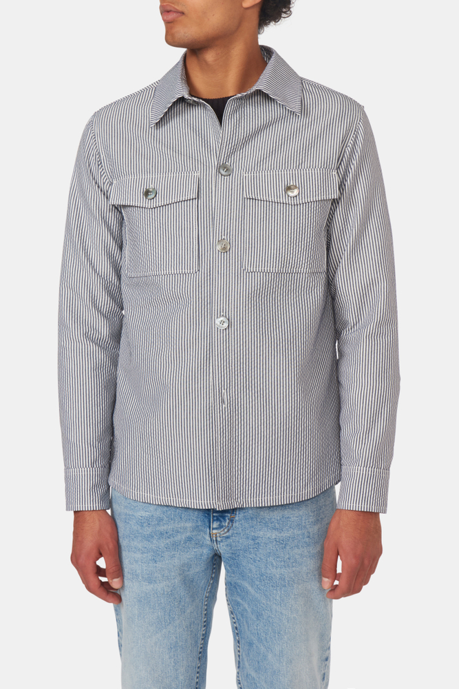 Regular Fit Overshirt Linne