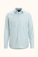 Slim Fit Cut Away Twillskjorte