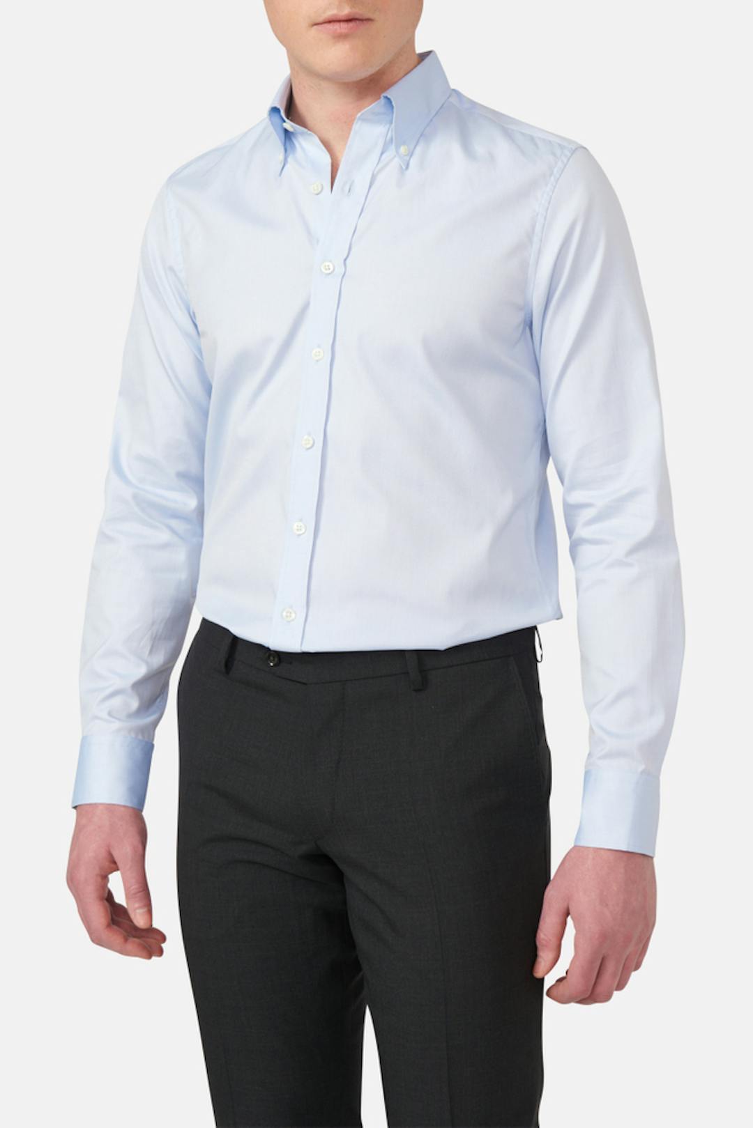 Slim Fit Button Down Oxford Shirt