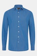 Regular Fit Cut Away Jeansskjorte