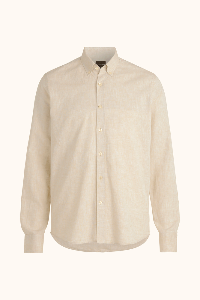 Slim Fit Button Down Skjorta