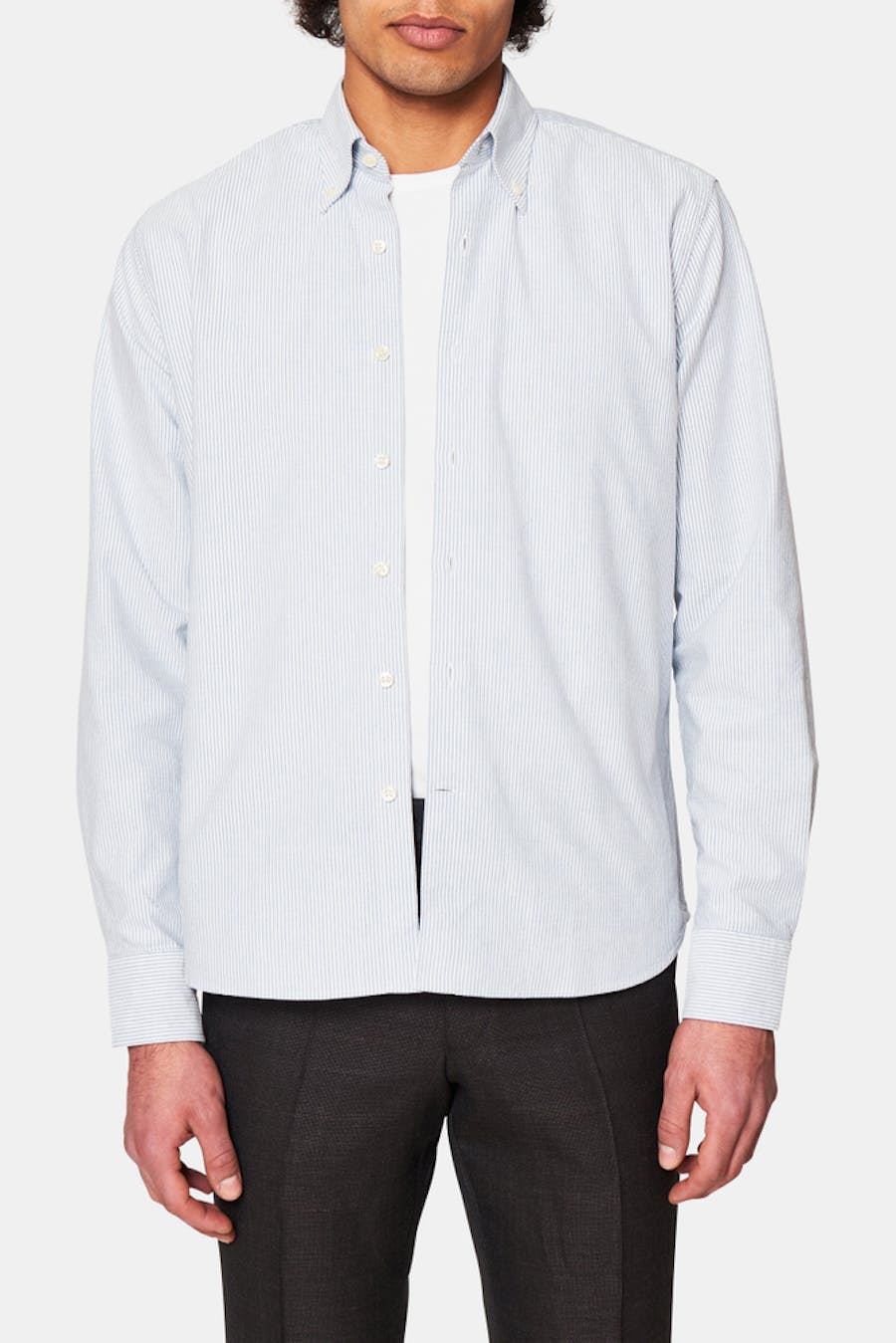 Regular Fit Button Down Oxfordskjorte