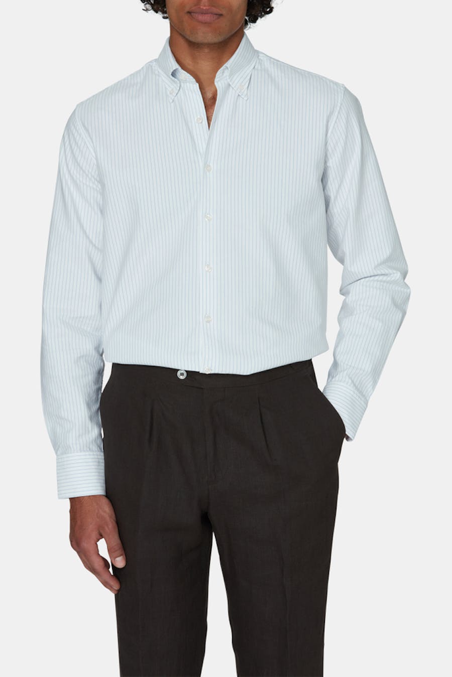 Regular Fit Button Down Oxfordskjorte