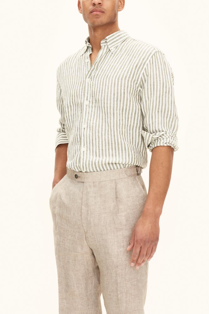 Regular Fit Button Down Linskjorte