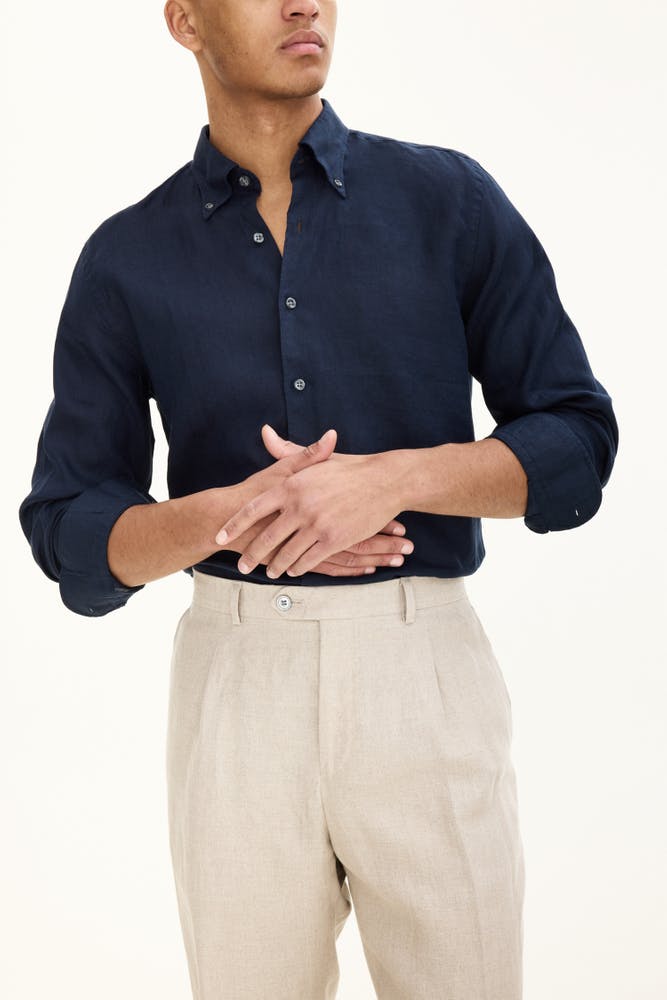 Regular Fit Button Down Skjorte