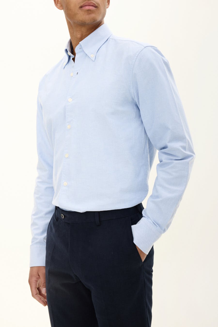 Regular Fit Button Down OxfordSkjorte