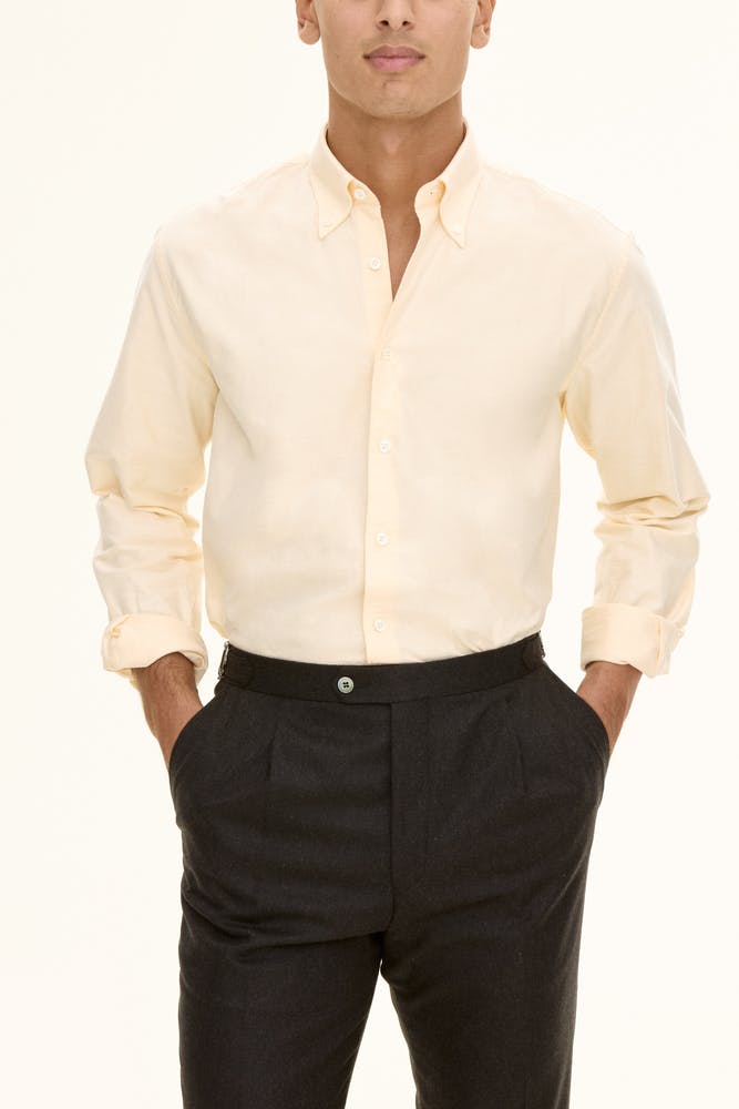 Regular Fit Button Down OxfordSkjorte