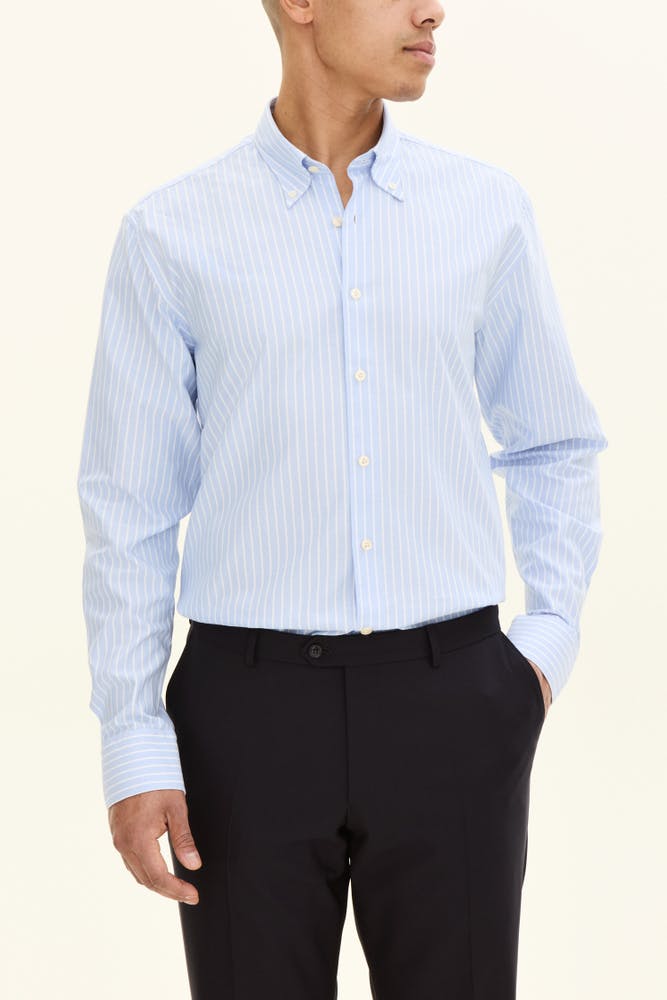Regular Fit Button Down Oxfordskjorte