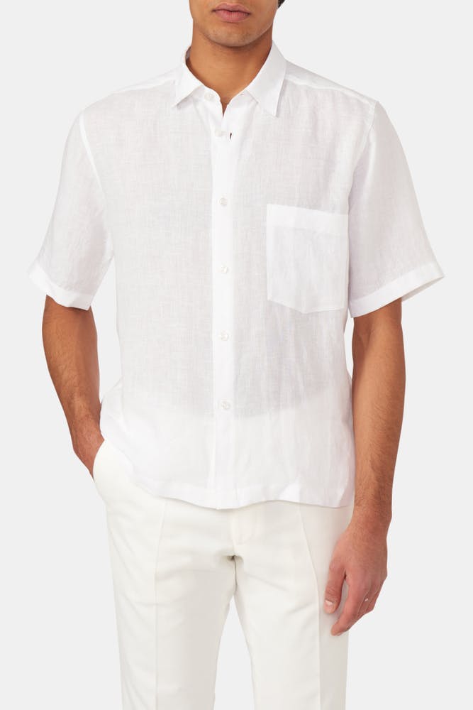 Regular Fit Turndown Krage Skjorte