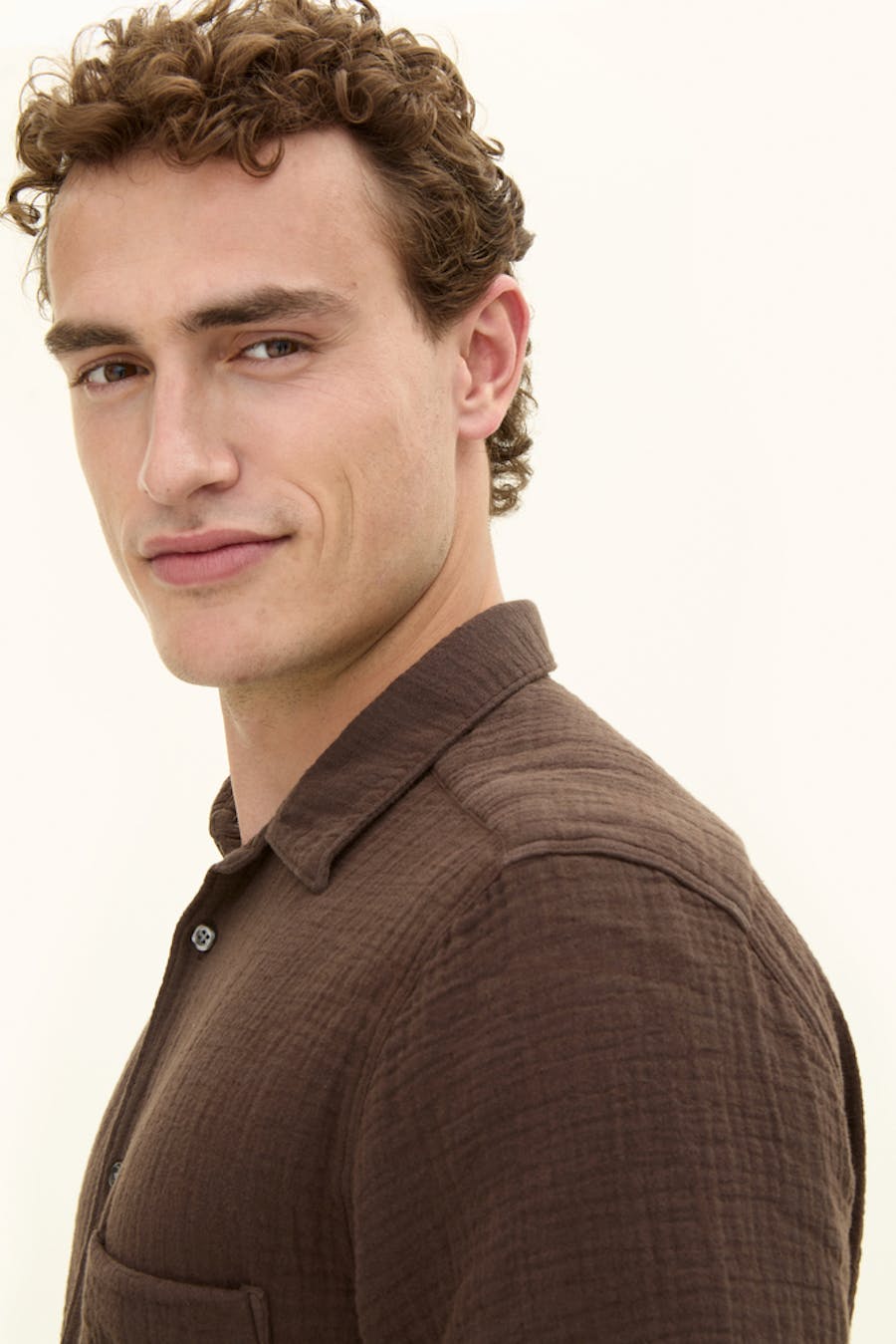 Regular Fit Turndown Krage Skjorte