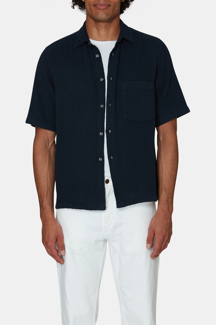 Regular Fit Turndown Krage Skjorte