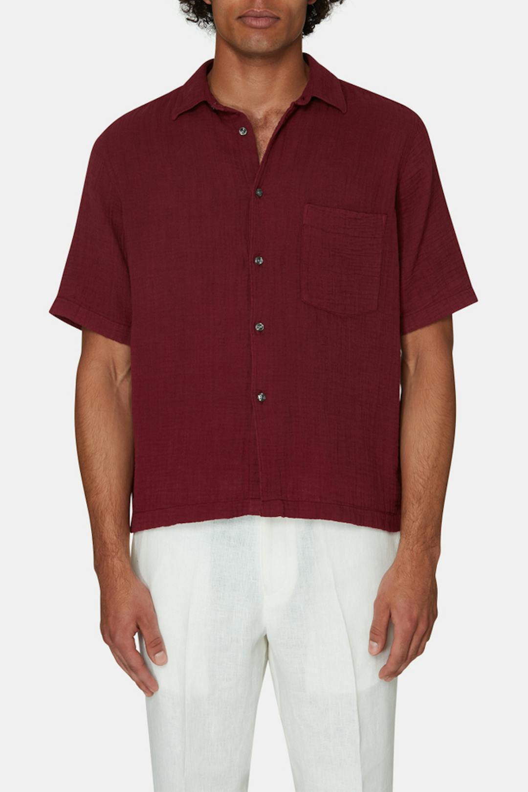 Regular Fit Turndown Krage Skjorte