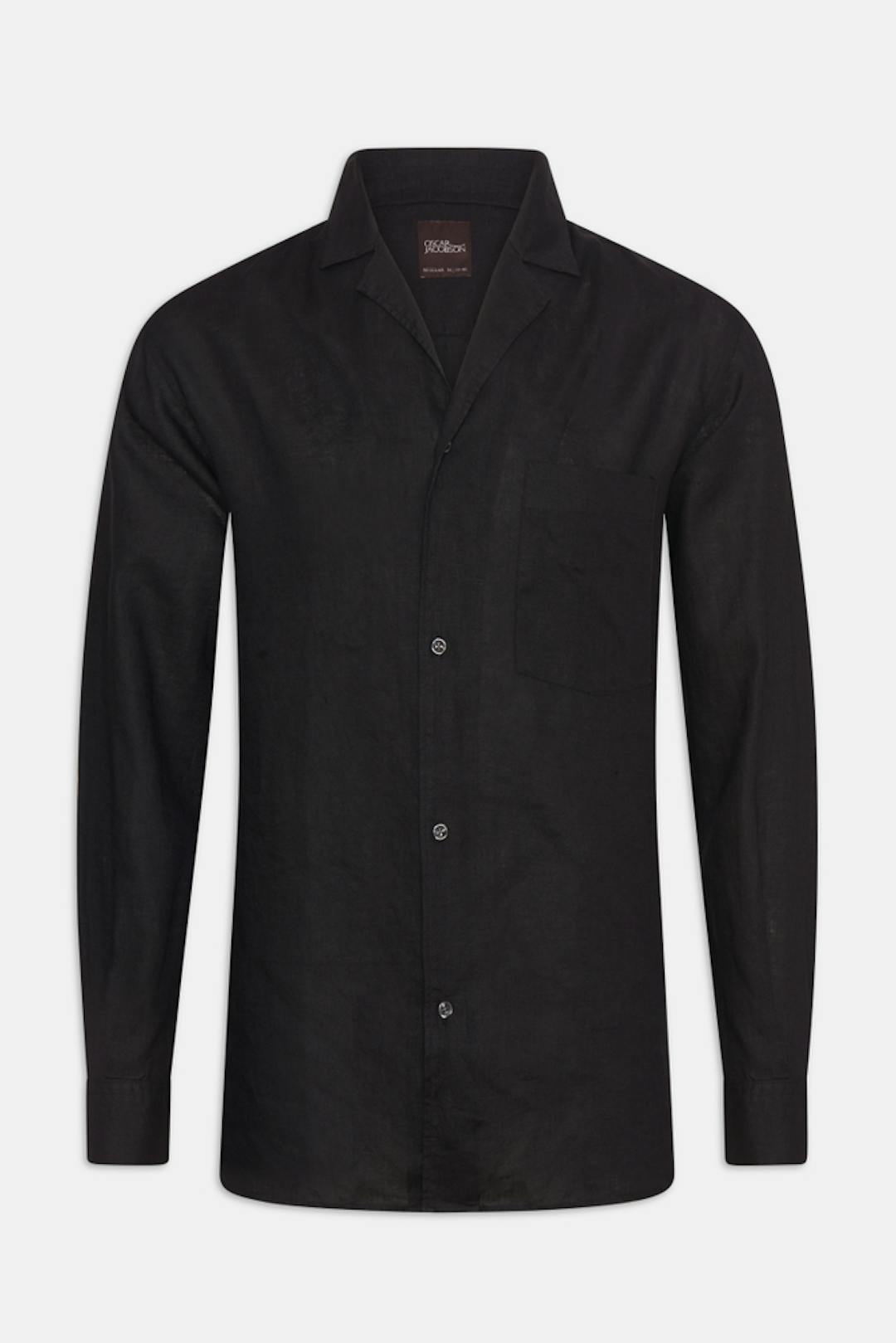 Regular Fit Bowling Collar Shirt