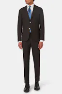 Slim Fit Microstructure Dress