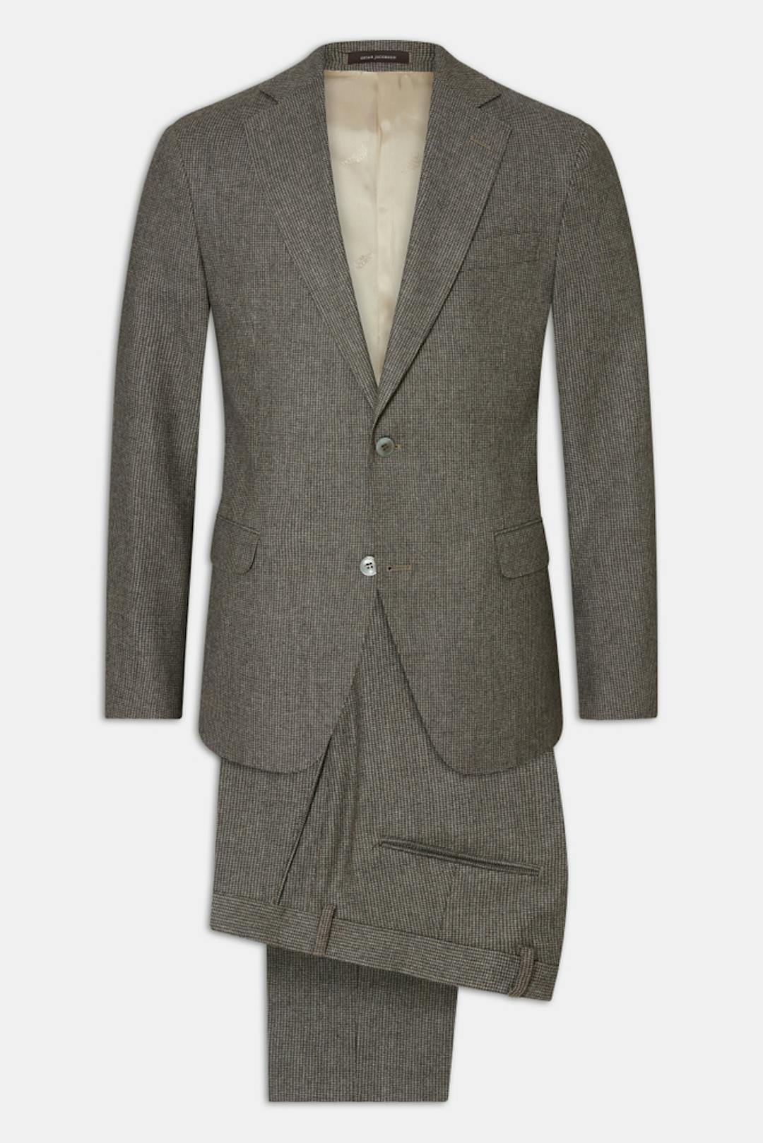 Regular Fit Microstructure Dress