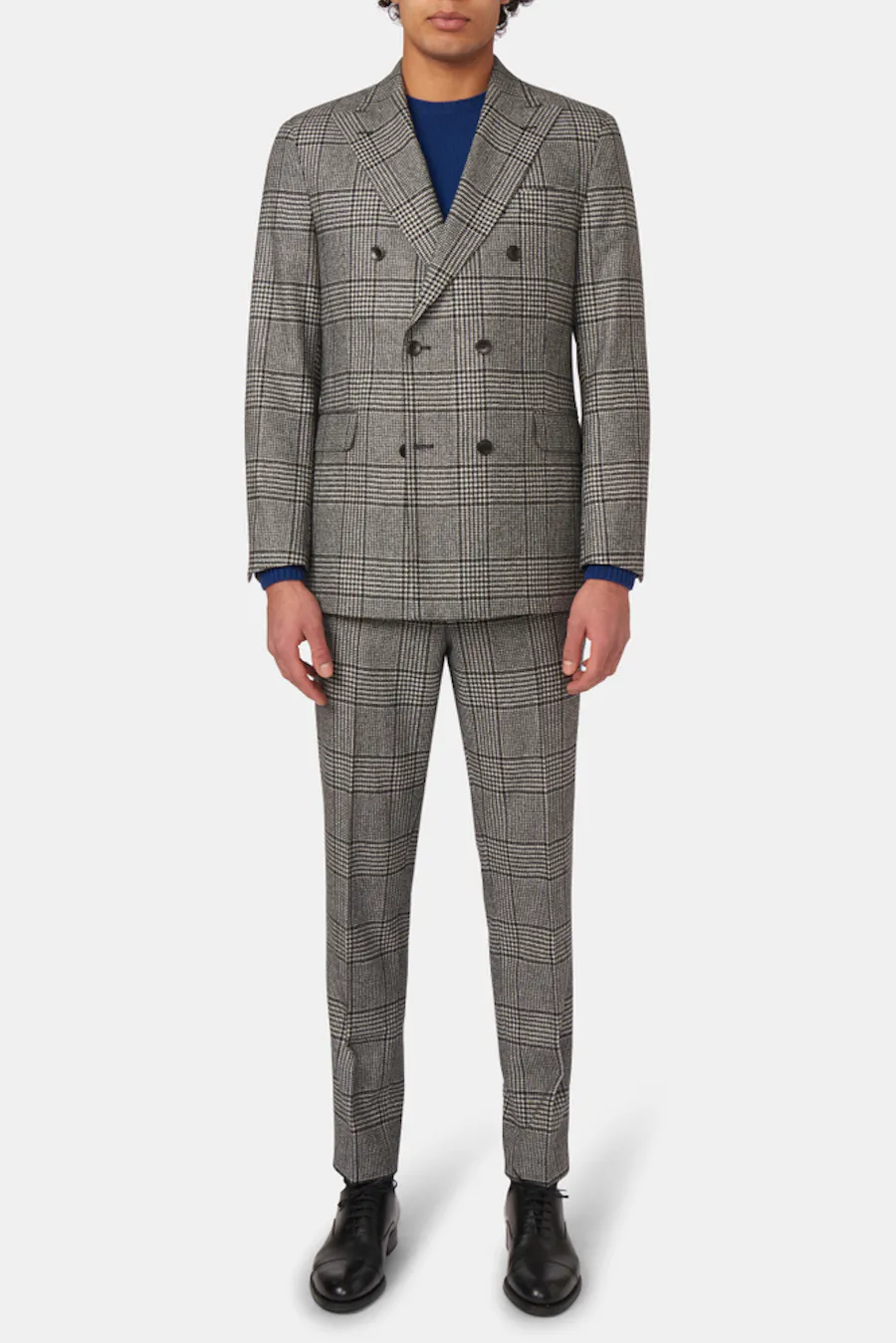 Regular Fit Tweed Suit