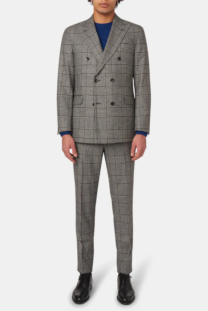 Regular Fit Tweed Suit