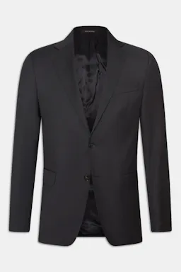Regular Fit Microstructure Blazer