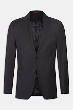 Regular Fit Microstructure Blazer