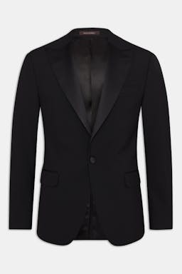 Regular Fit Microstructure Smokingblazer