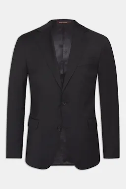 Slim Fit Microstructure Blazer