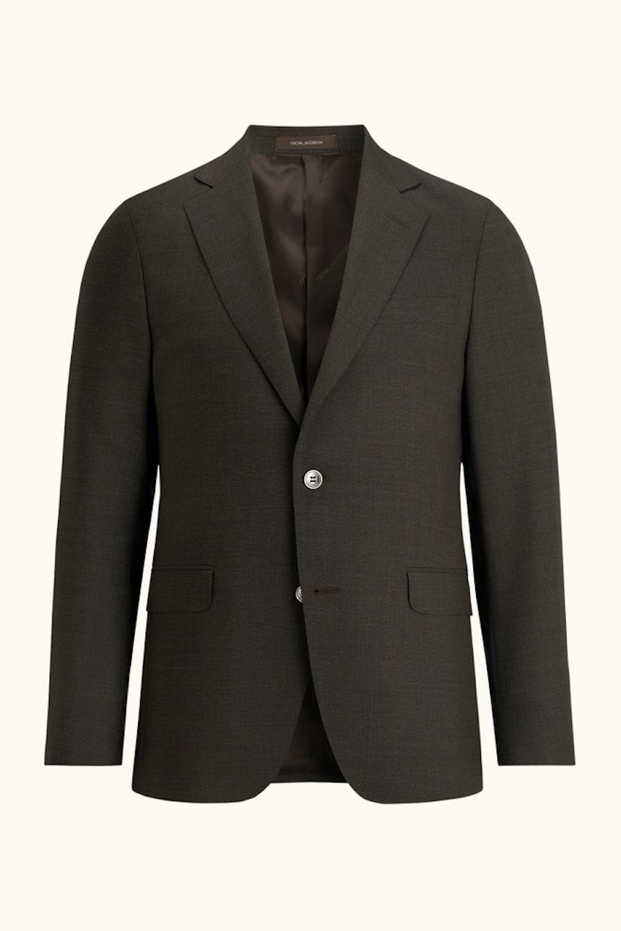 Slim Fit Sharkskin Blazer