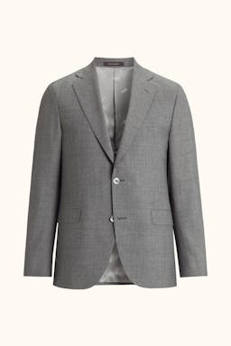 Slim Fit Sharkskin Blazer