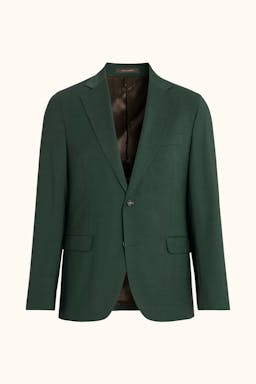Regular Fit Microstructure Blazer