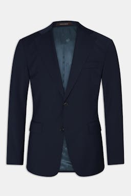 Regular Fit Microstructure Blazer