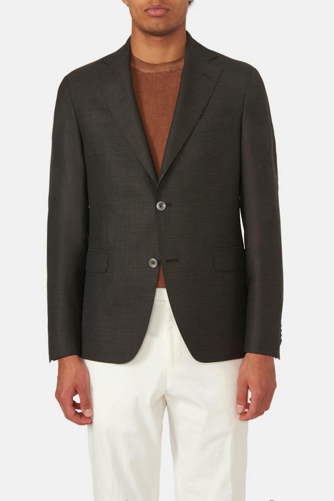 Regular Fit Kavaj Tropical Wool