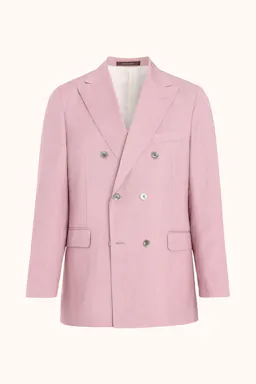 Regular Fit Dobbeltradet Twillblazer