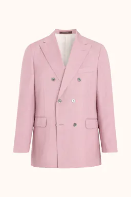 Regular Fit Dobbeltradet Twillblazer