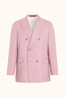 Regular Fit Dobbeltradet Twillblazer