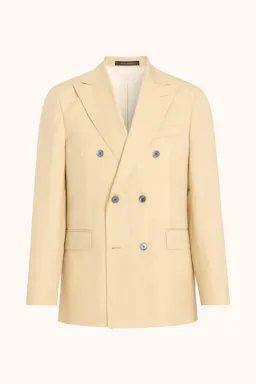 Regular Fit Dobbeltradet Twillblazer