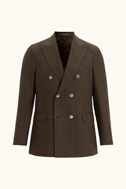 Regular Fit Dobbeltspent Linblazer