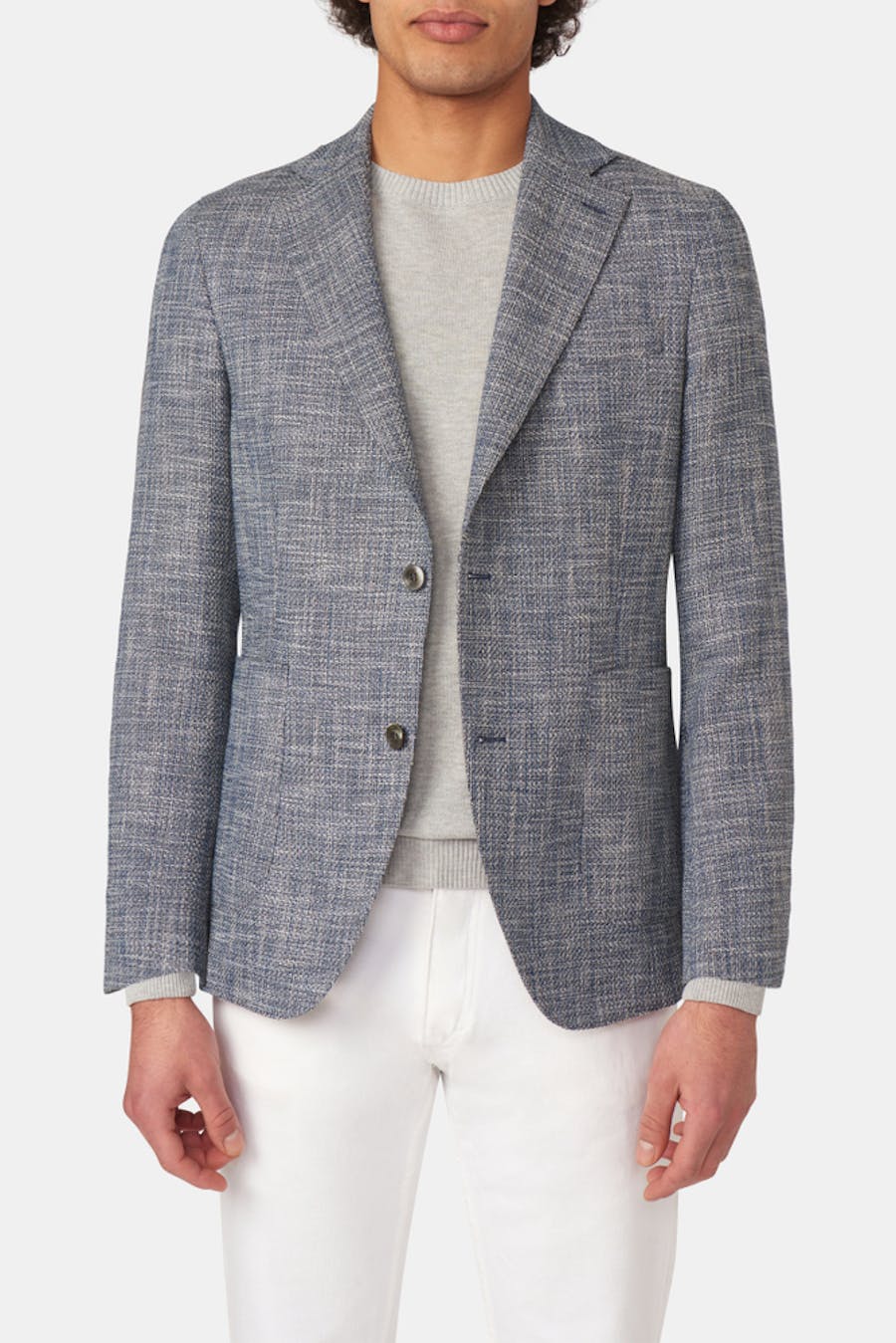 Regular Fit Hopsack Blazer