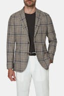 Regular Fit Glencheck Blazer