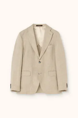 Regular Fit Linen Blazer