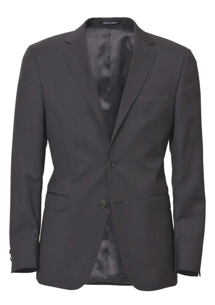 Regular Fit Microstructure Blazer