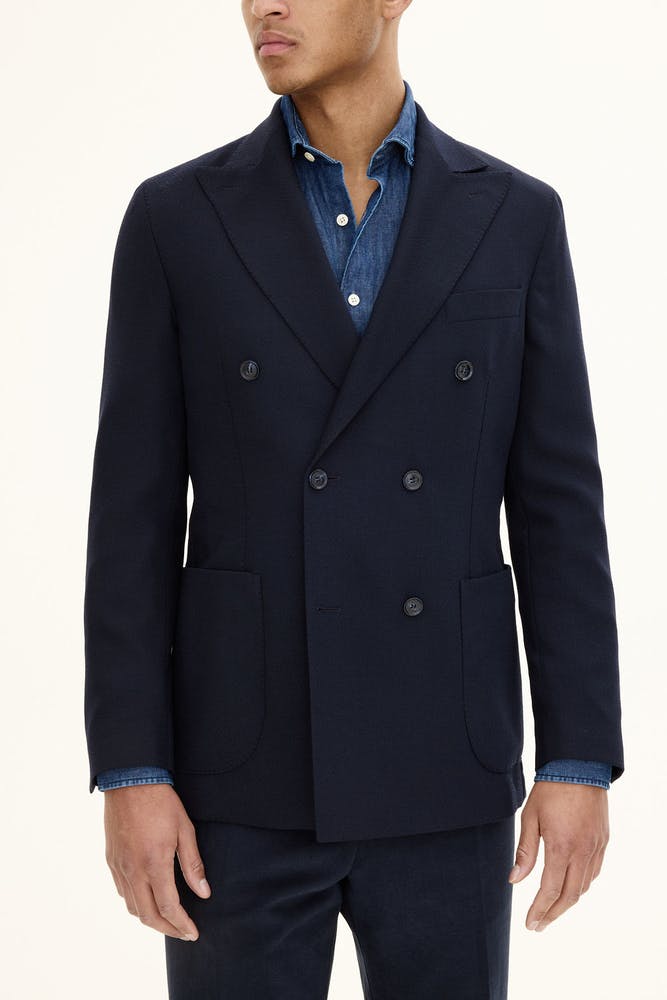 Regular Fit Dobbeltspent Blazer