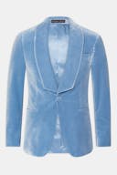 Slim Fit Tuxedo Velvet Blazer