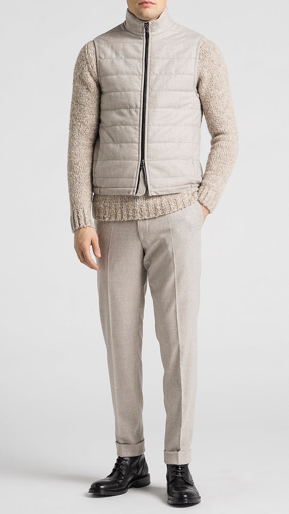 Regular Fit Liner Flanellvest