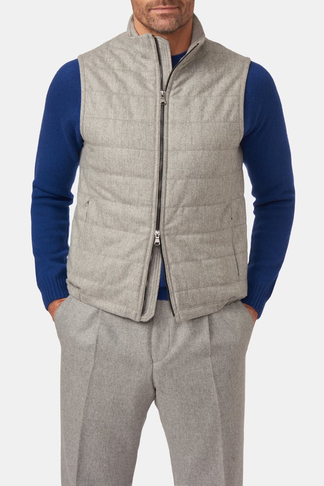Regular Fit Liner Flanellvest