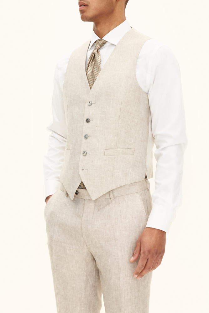 Regular Fit Linneväst