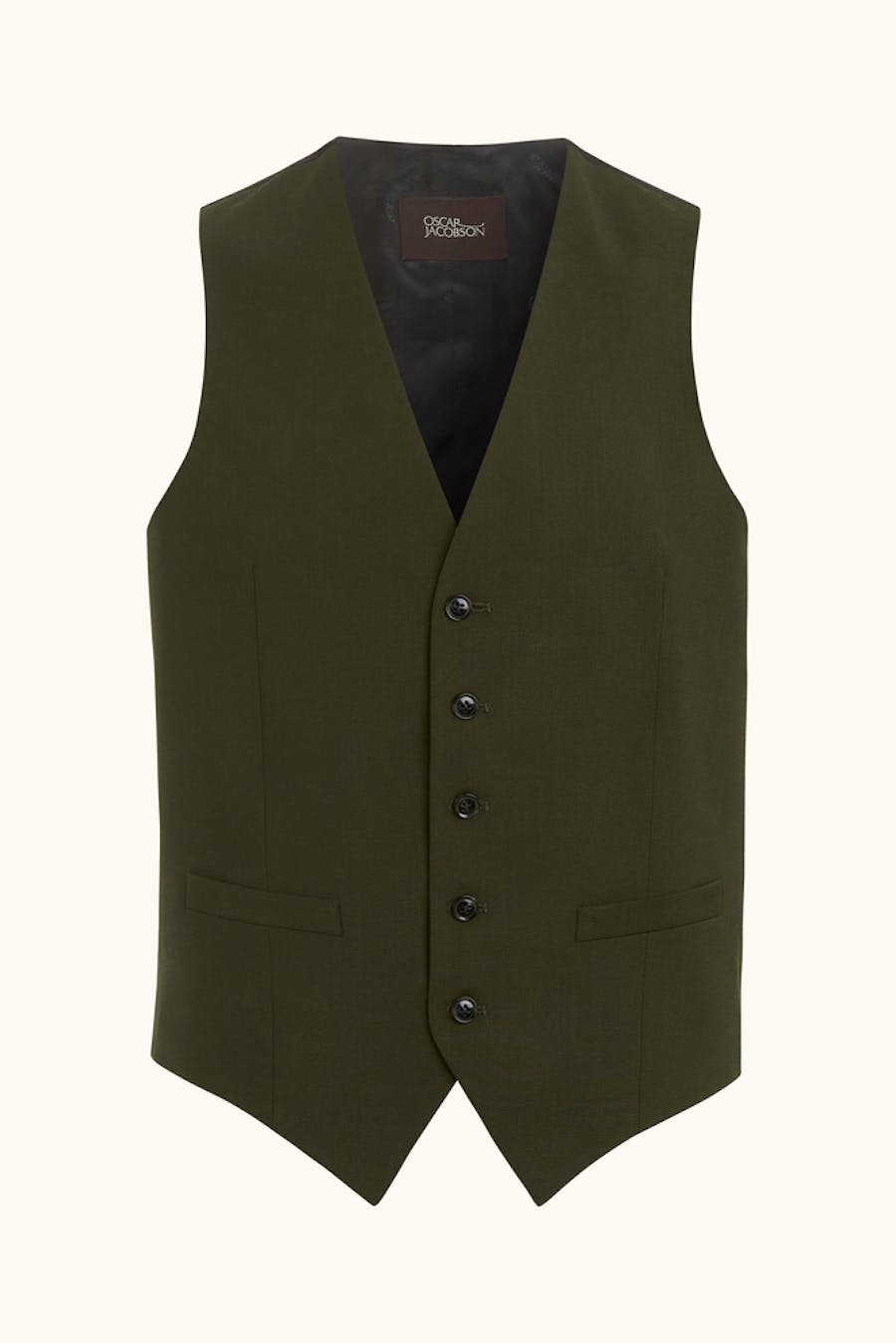 Regular Fit Microstructure Vest