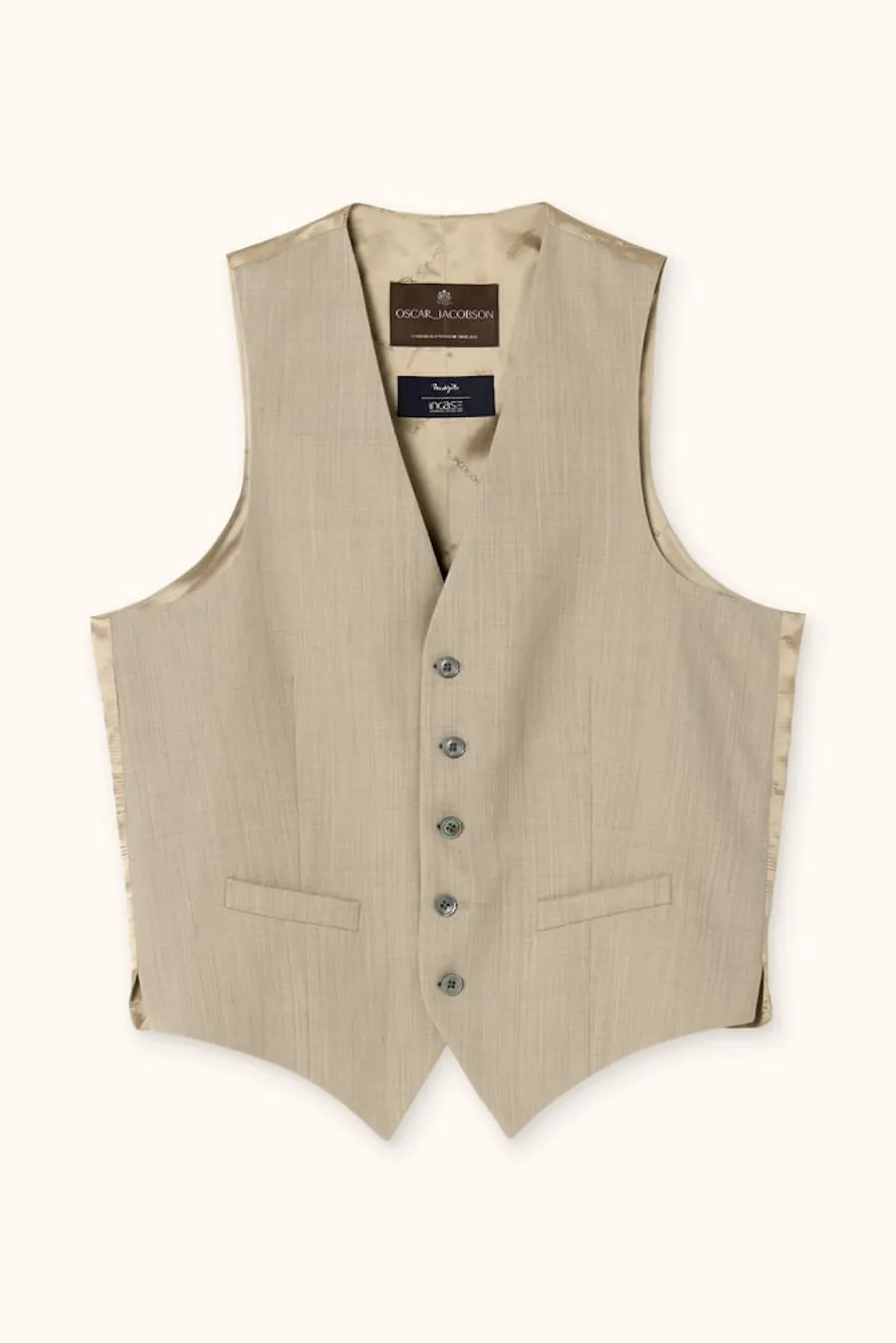 Regular Fit Structured Traveller  Waistcoat